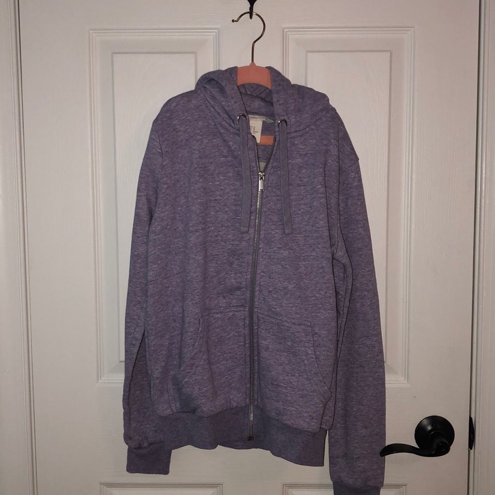 H&M Purple Hooded Jacket
